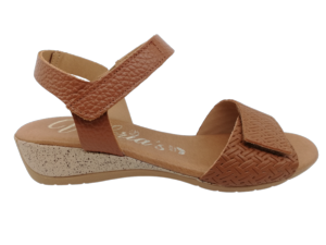 Sandalia Mujer Valeria's 2655 Cuero