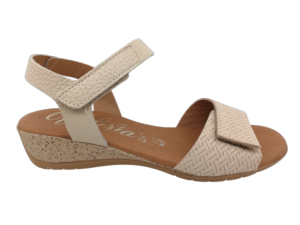 Sandalia Mujer Valeria's 2655 Beige