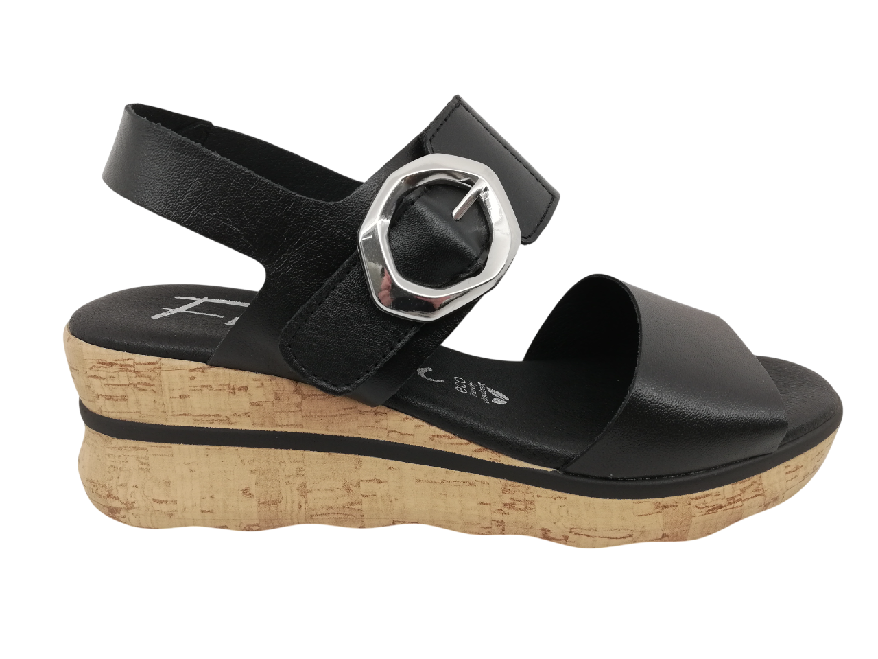 Sandalia Mujer Fresia 518 Negro