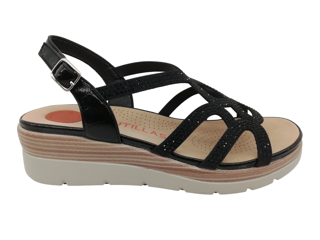 Sandalia Mujer Doctor Cutillas 31803 Negro