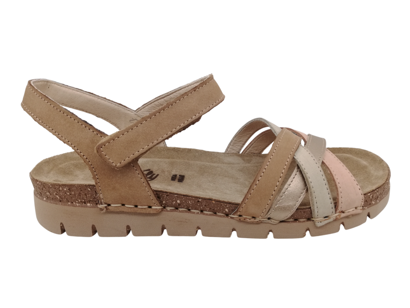 Sandalia Mujer Walk&Fly 50950 Beige