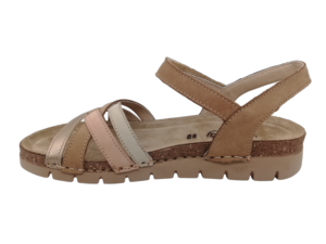 Sandalia Mujer Walk&Fly 50950 Beige - Ítem1