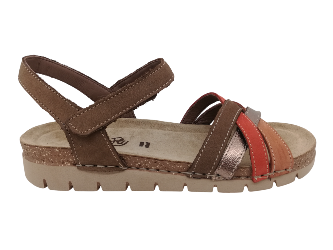 Sandalia Mujer Walk&Fly 50950 Marrón