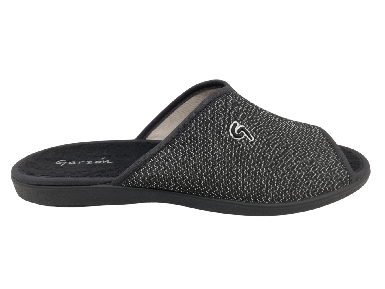 Zapatilla Casa Hombre Garzón 6971.134 Negro