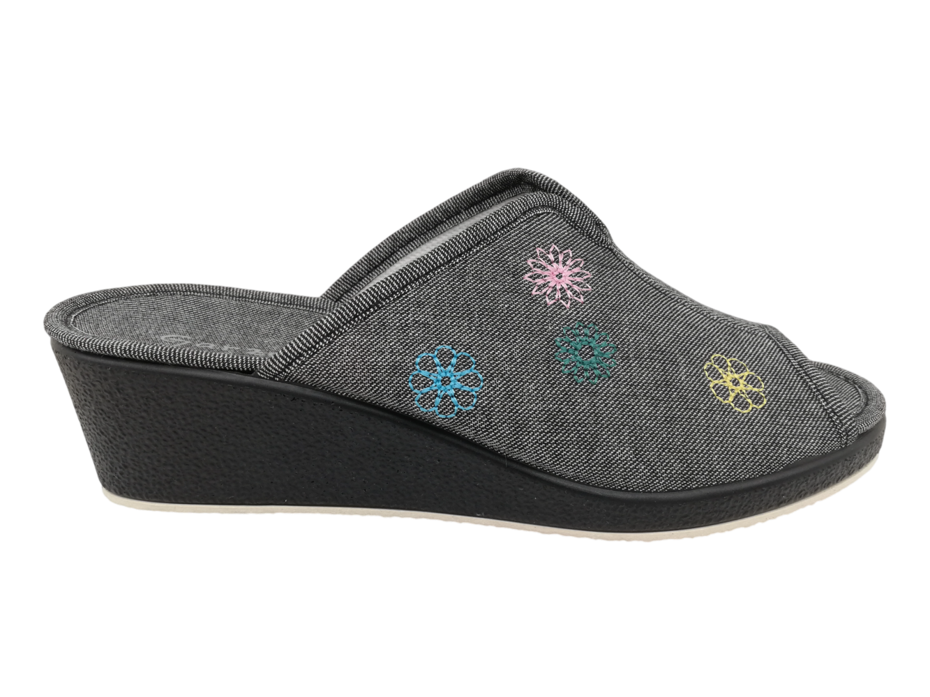 Zapatilla Casa Mujer Garzón 717.119 Negro