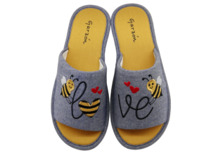 Zapatilla Casa Mujer Garzón P422.119 Turquesa