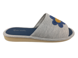Zapatilla Casa Mujer Garzón P419.119 Gris-Azul - Ítem1