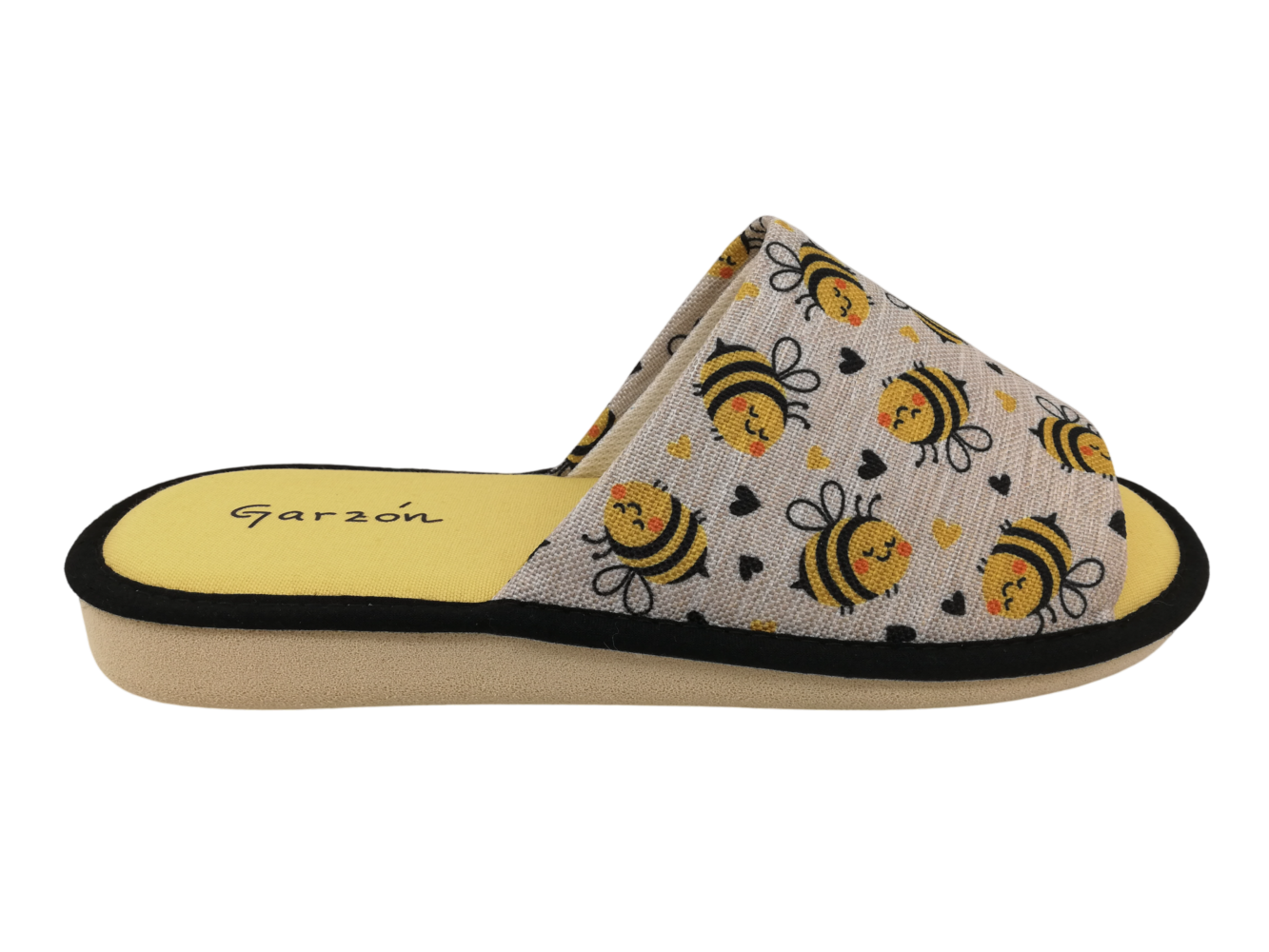 Zapatilla Casa Mujer Garzón P400.170 Amarillo
