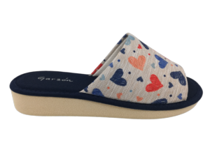 Zapatilla Casa Mujer Garzón C400.190 Azul Marino