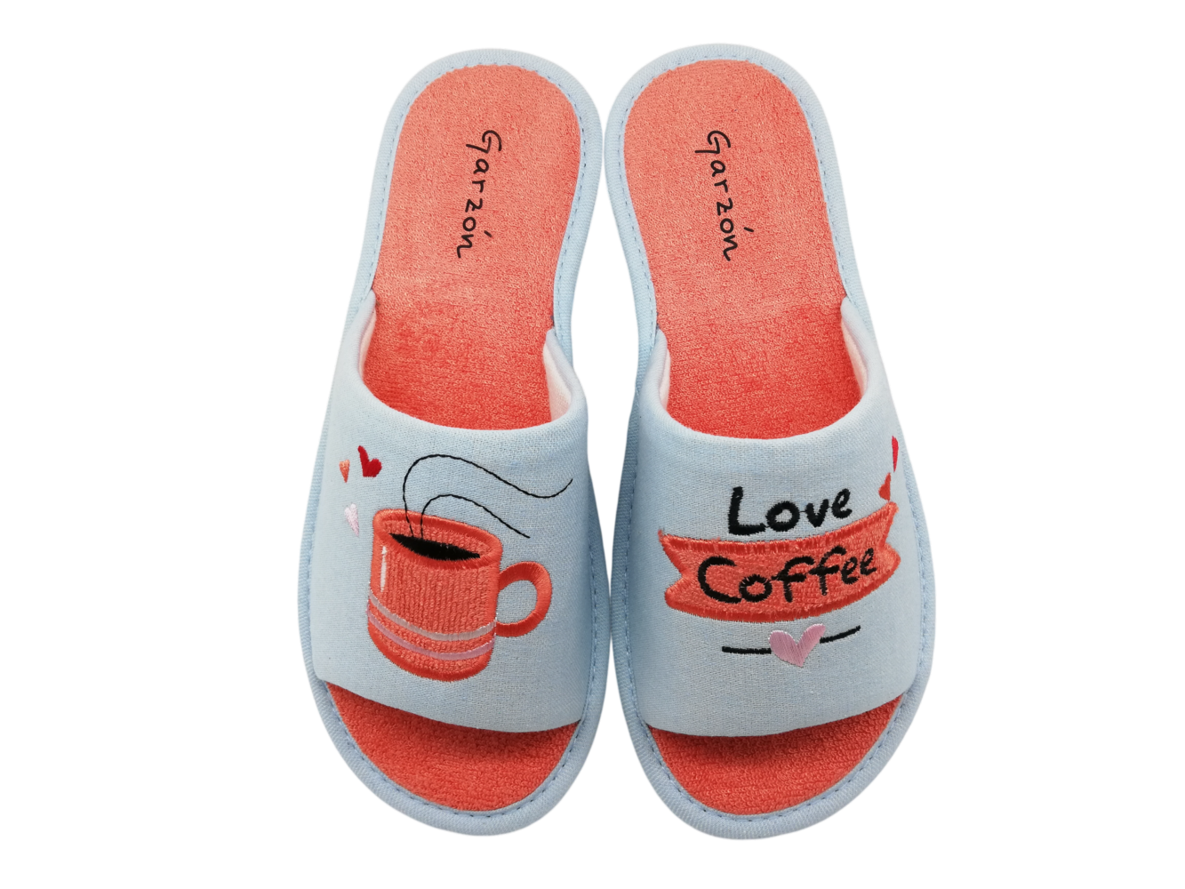 Zapatilla Casa Mujer Garzón P429.119 Celeste