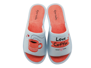 Zapatilla Casa Mujer Garzón P429.119 Celeste