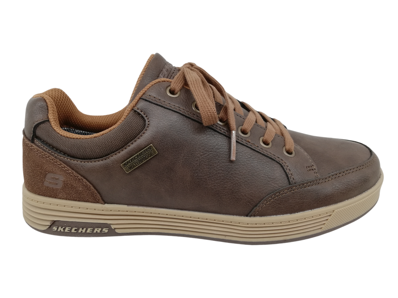 Zapato Casual Hombre Skechers 210944 Cuero