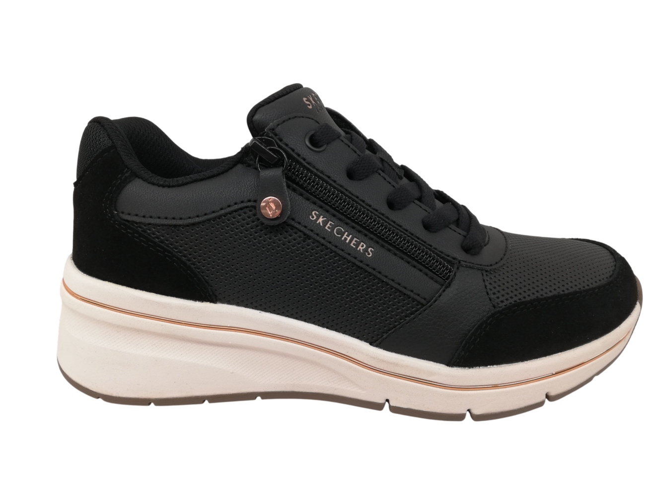 Zapato Casual Mujer Skechers 190370 Negro