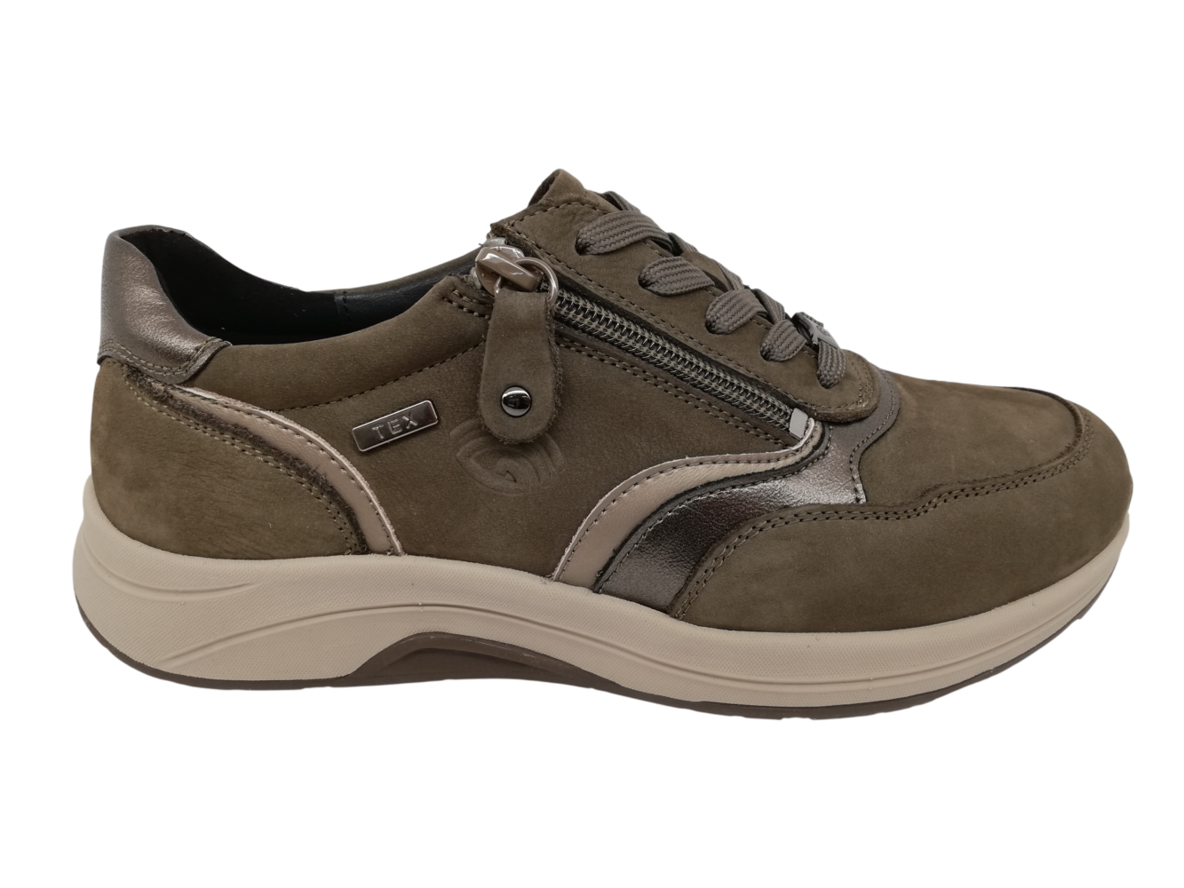 Zapato Casual Mujer G Confort R-5189 Kaki