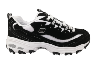 Zapato Casual Mujer Skechers 11930 Negro-Blanco