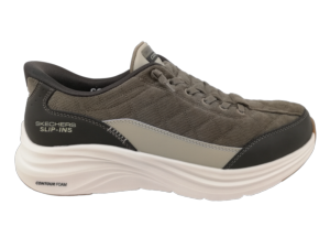 Deportivo Slip-Ins Hombre Skechers 232618 Kaki