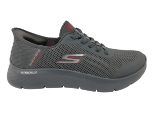 Deportivo Slip-Ins Hombre Skechers 216324 Gris-Rojo