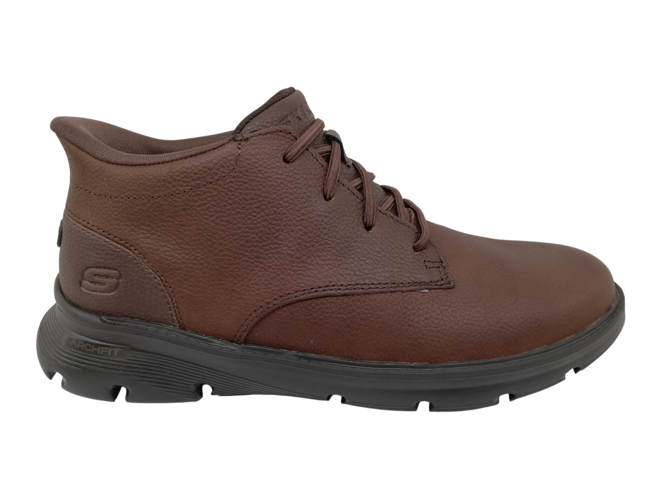 Botín Casual Slip-ins Hombre Skechers 205514 Cuero