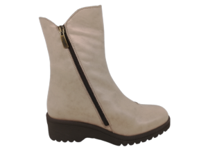 Botín Media Caña Mujer Valeria's 2841 Taupe