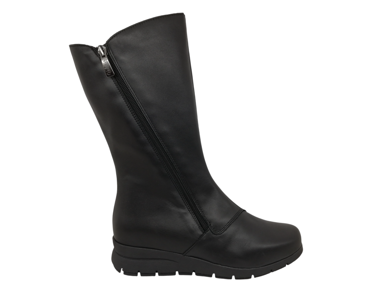 Bota Media Caña Mujer Valeria's 2815 Negro