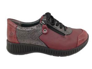 Zapato Casual Mujer Suave 3302 Granate