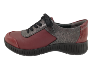 Zapato Casual Mujer Suave 3302 Granate - Ítem1