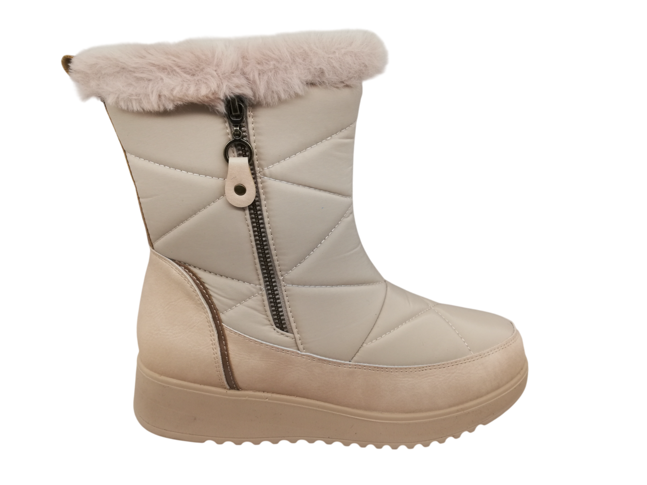Botín Mujer Amarpies 31138 Crema