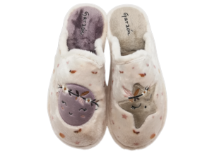 Zapatilla Casa Mujer Garzón P455.275 Natural