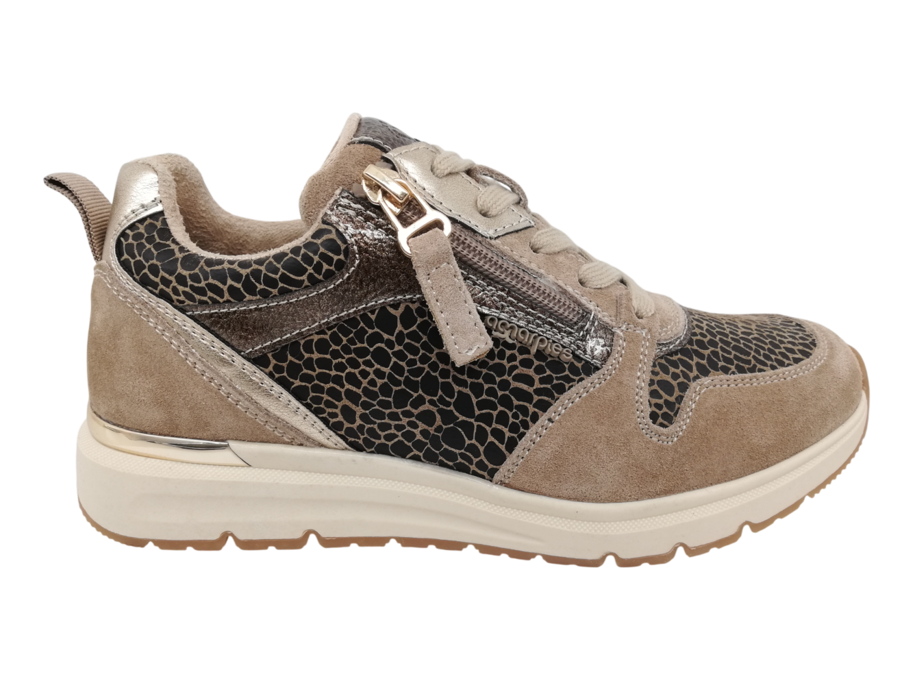 Zapato Casual Mujer Amarpies 31252 Beige