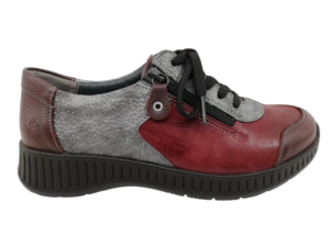 Zapato Casual Mujer Suave 3302 Burdeos