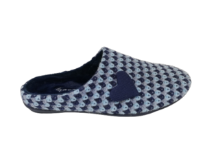 Zapatilla Casa Mujer Garzón 5501.357 Azul Marino