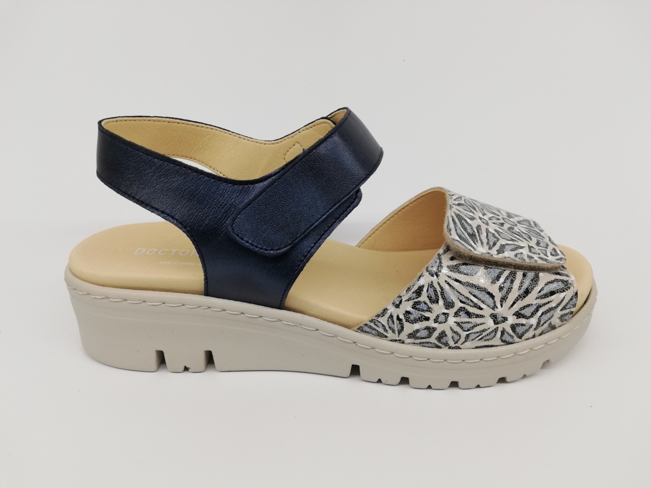 Sandalia Mujer Doctor Cutillas 36129 Azul Marino