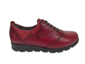 zapato Casual Mujer Fluchos F0354 Rojo
