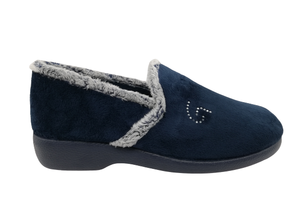 Zapatilla Casa Mujer Garzón 3843.247 Azul Marino