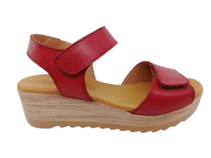 Sandalia Mujer Sergiotti S49-8446 Rojo