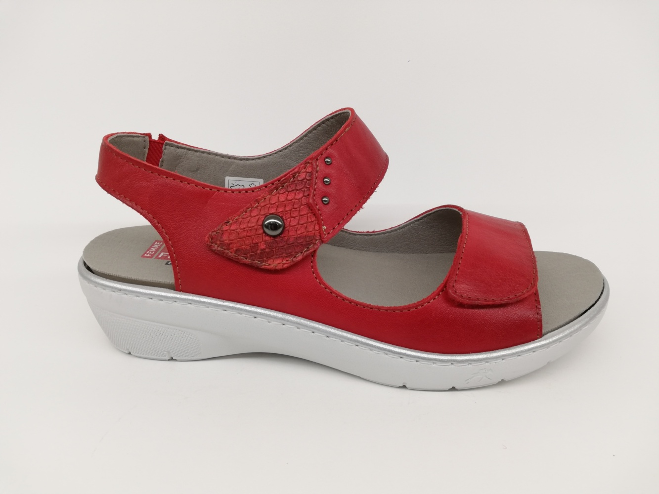 Sandalia Mujer Fluchos 0763 Rojo