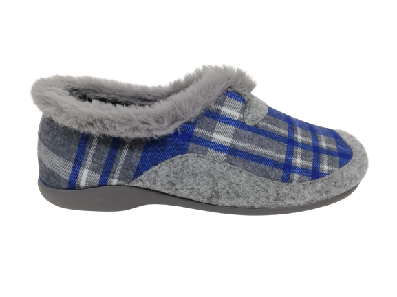 Zapatilla Casa Mujer Garzón 7950.550 Azul Marino
