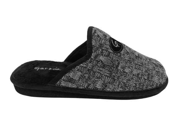 Zapatilla Casa Hombre Garzón P351.281 Negro