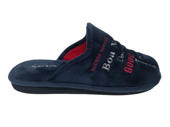 Zapatilla Casa Hombre Garzón P355.247 Azul Marino