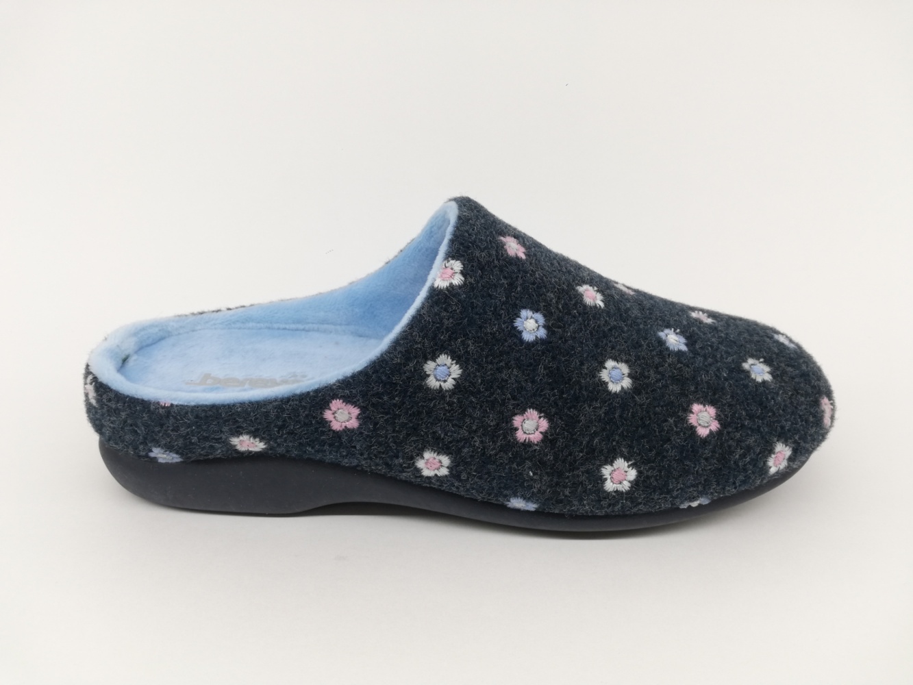 Zapatilla Casa Mujer Berevere 1333 Azul Marino
